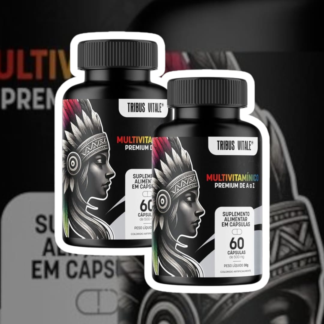 Kit com 2 Multivitamínicos Tribus Vitale